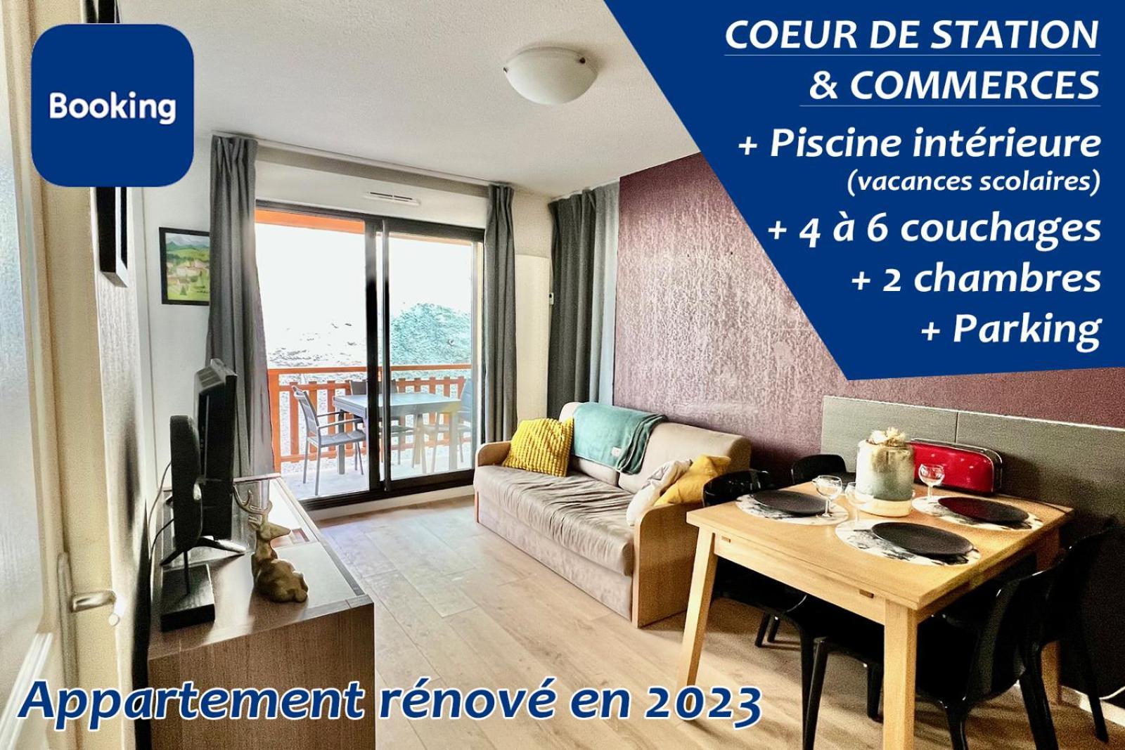 Appartement Familial Avec Parking Centre Valberg Péone エクステリア 写真